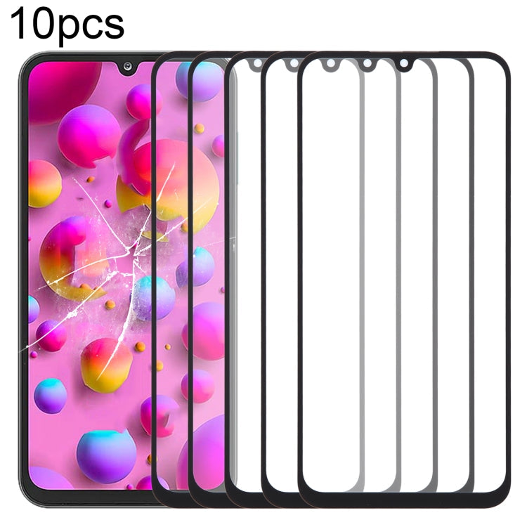 10pcs Front Screen Outer Glass Lens with OCA Optically Clear Adhesive, Series 1