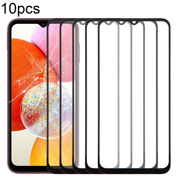 10pcs Front Screen Outer Glass Lens with OCA Optically Clear Adhesive, Series 1