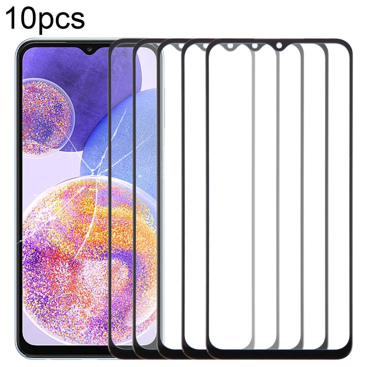 10pcs Front Screen Outer Glass Lens with OCA Optically Clear Adhesive, Series 2