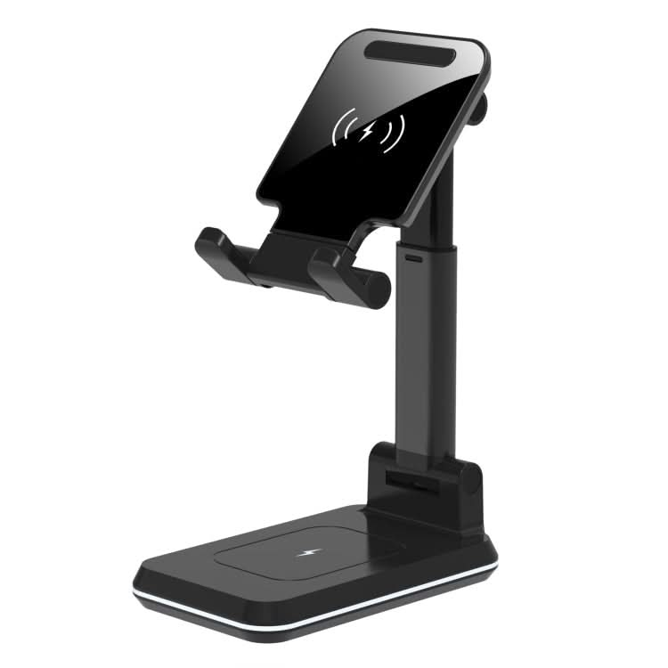 T6 2 in 1 Portable Folding Stand Wireless Charging