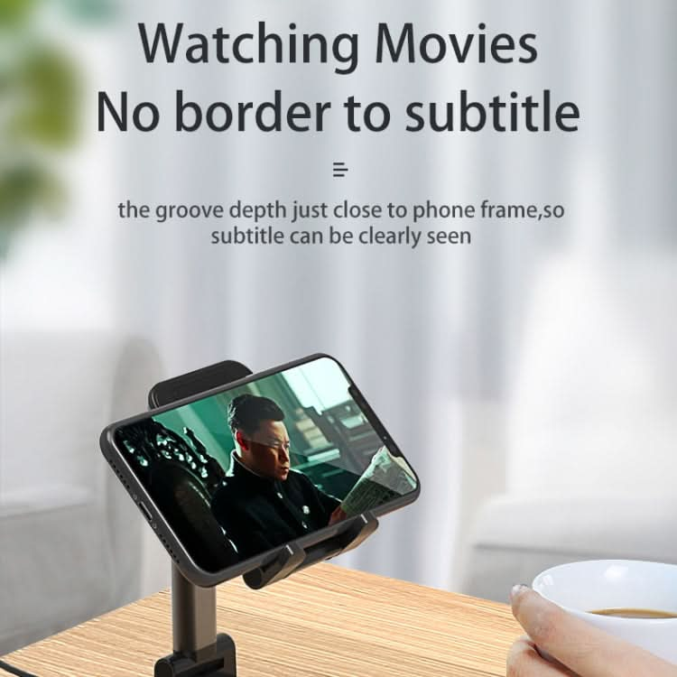 T6 2 in 1 Portable Folding Stand Wireless Charging