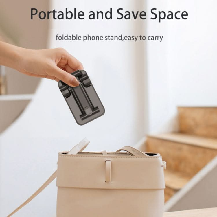 T6 2 in 1 Portable Folding Stand Wireless Charging