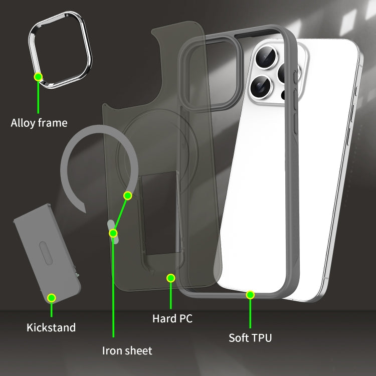 Acrylic Hybrid TPU MagSafe Holder Phone Case, Series 2