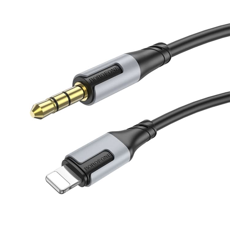 Borofone BL19 AUX Creator Audio Cable, 3.5mm to 8 Pin Cable, Length: 1m