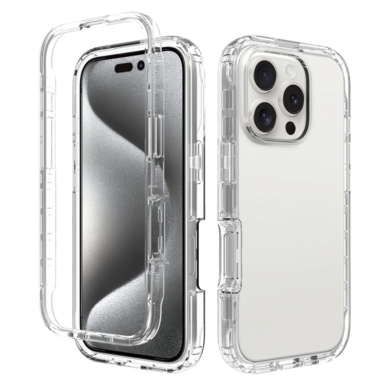 Clear TPU Hybrid PC Shockproof Phone Case