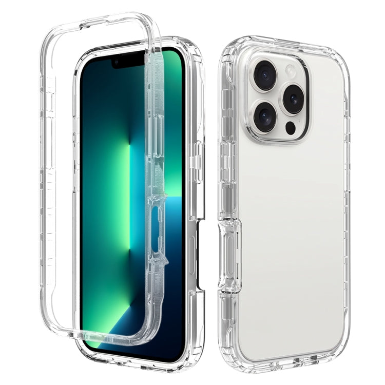 Clear TPU Hybrid PC Shockproof Phone Case