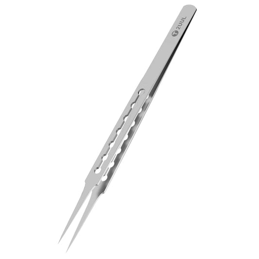 2UUL Non-magnetic Stainless Stencil Tweezers with Holes