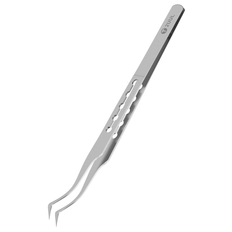 2UUL Non-magnetic Stainless Stencil Tweezers with Holes