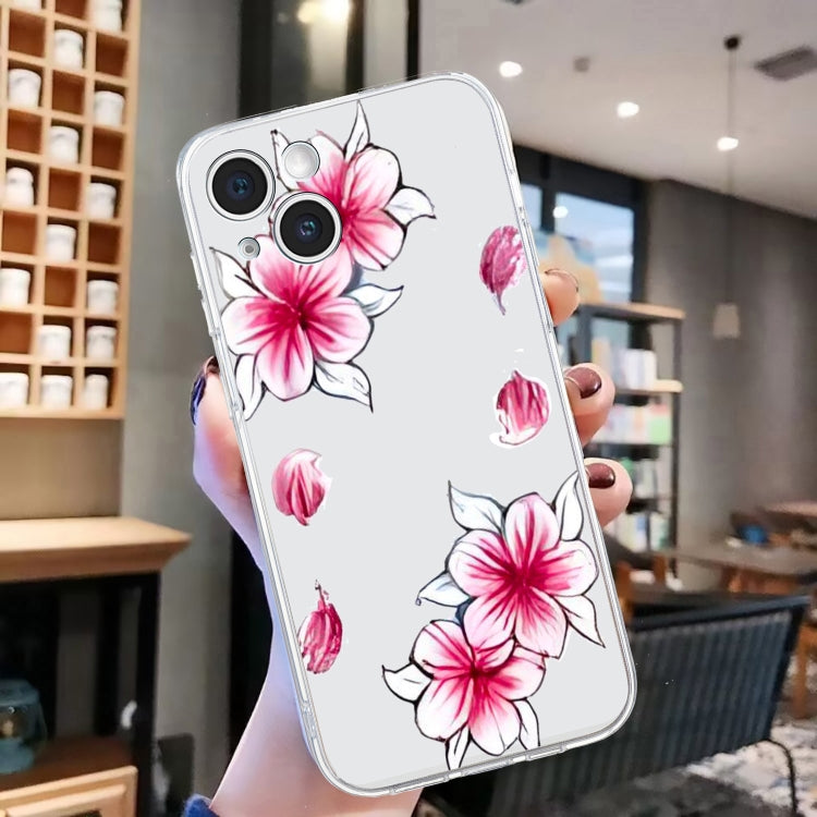 Colored Drawing Pattern Transparent TPU Phone Case, Series 3