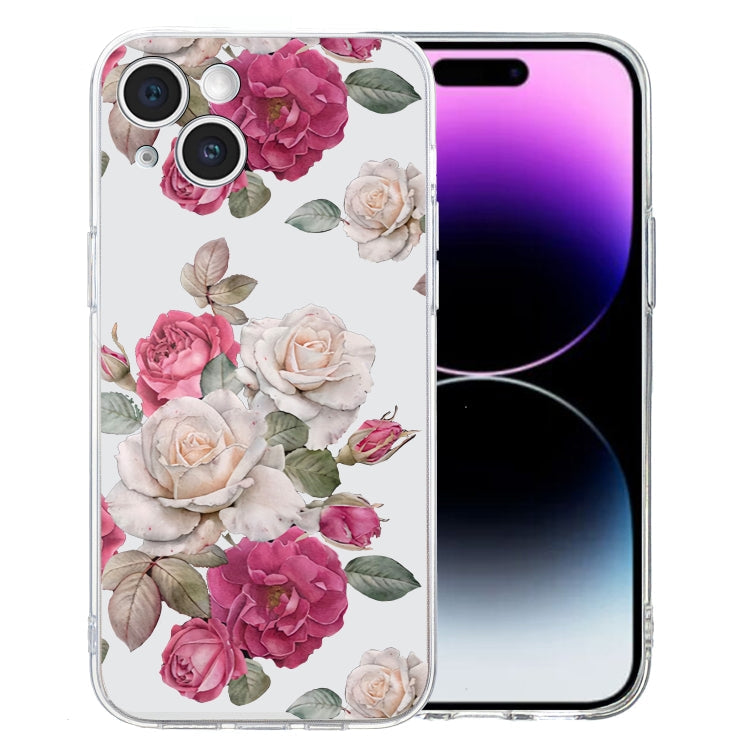 Colored Drawing Pattern Transparent TPU Phone Case, Series 3