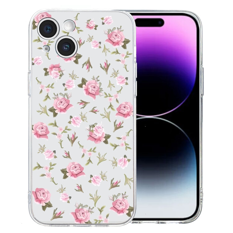 Colored Drawing Pattern Transparent TPU Phone Case, Series 3