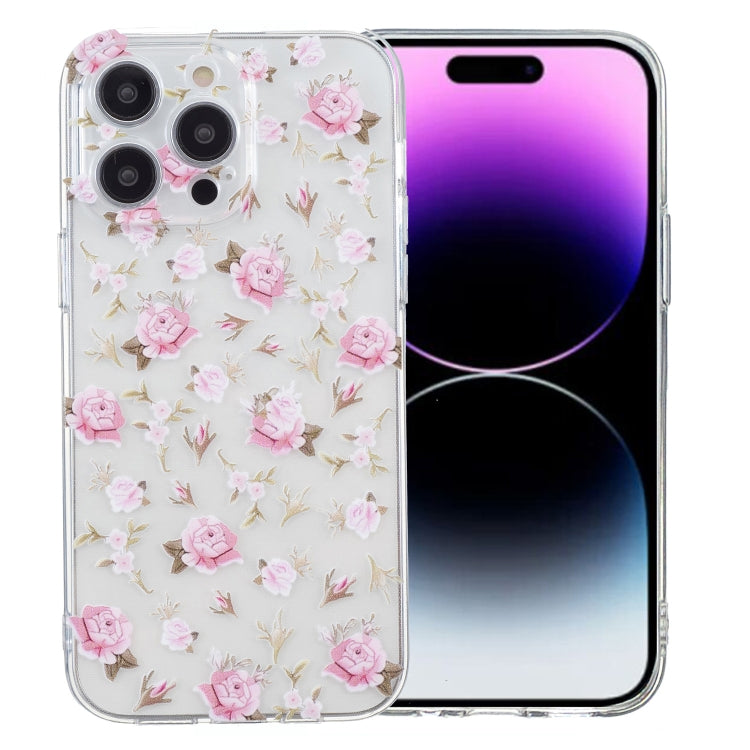 Colored Drawing Pattern Transparent TPU Phone Case, Series 2