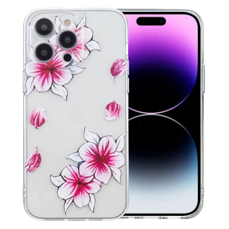 Colored Drawing Pattern Transparent TPU Phone Case, Series 4