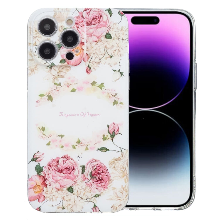 Colored Drawing Pattern Transparent TPU Phone Case, Series 4