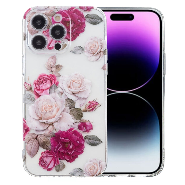 Colored Drawing Pattern Transparent TPU Phone Case, Series 4