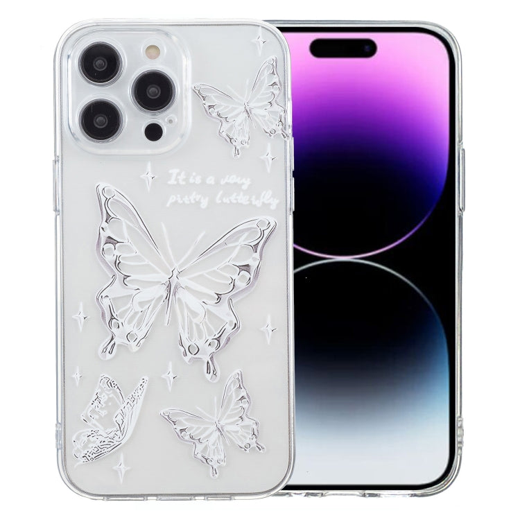 Colored Drawing Pattern Transparent TPU Phone Case, Series 4