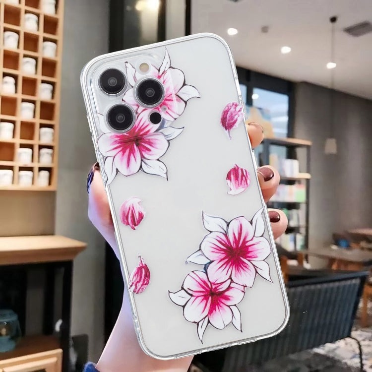 Colored Drawing Pattern Transparent TPU Phone Case, Series 2