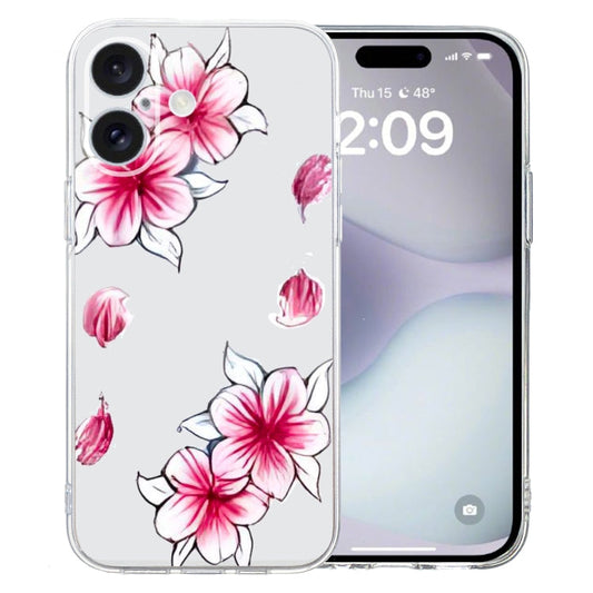 Colored Drawing Pattern Transparent TPU Phone Case, Series 1