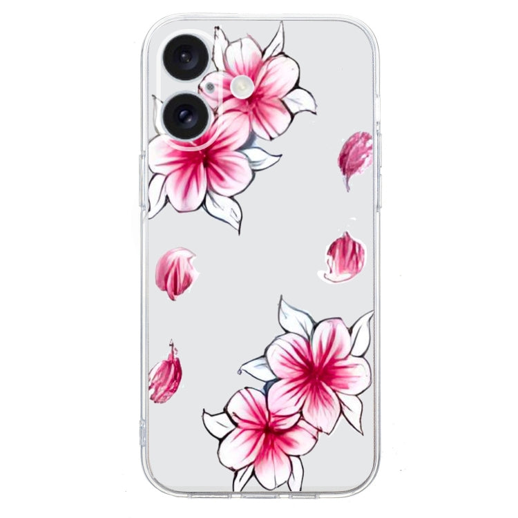 Colored Drawing Pattern Transparent TPU Phone Case, Series 1