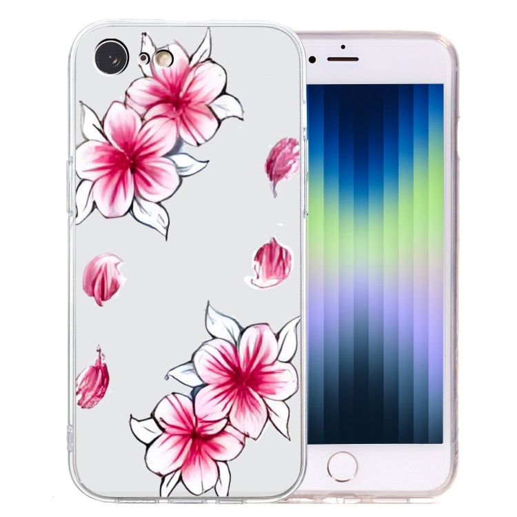 Colored Drawing Pattern Transparent TPU Phone Case, Series 4