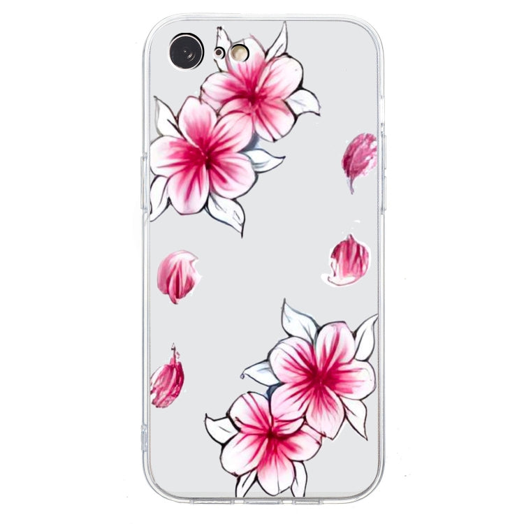 Colored Drawing Pattern Transparent TPU Phone Case, Series 4