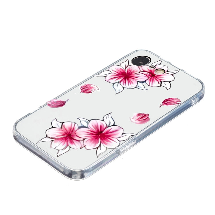 Colored Drawing Pattern Transparent TPU Phone Case, Series 4