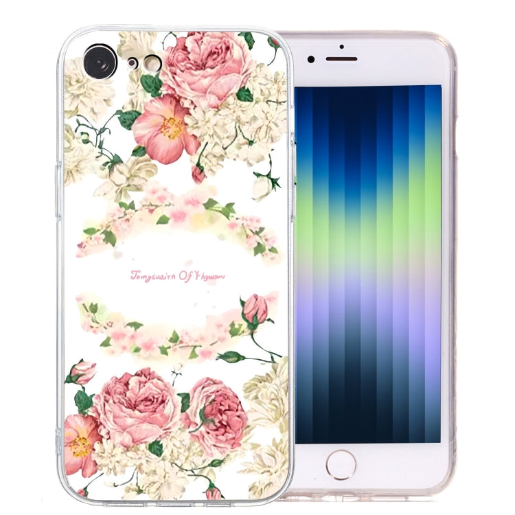 Colored Drawing Pattern Transparent TPU Phone Case, Series 4