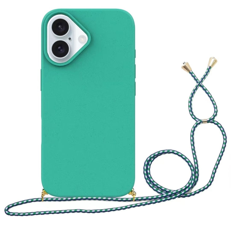 Wheat Straw Material + TPU Phone Case with Lanyard, Series 2