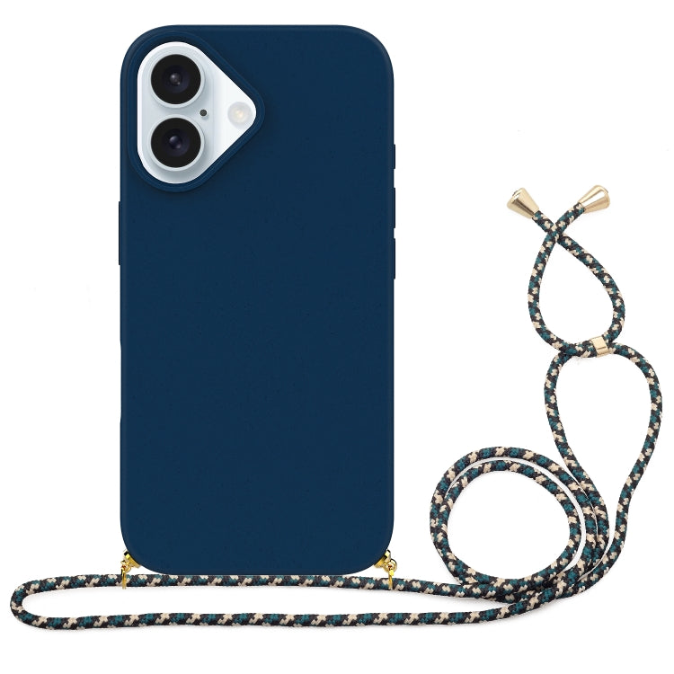 Wheat Straw Material + TPU Phone Case with Lanyard, Series 2