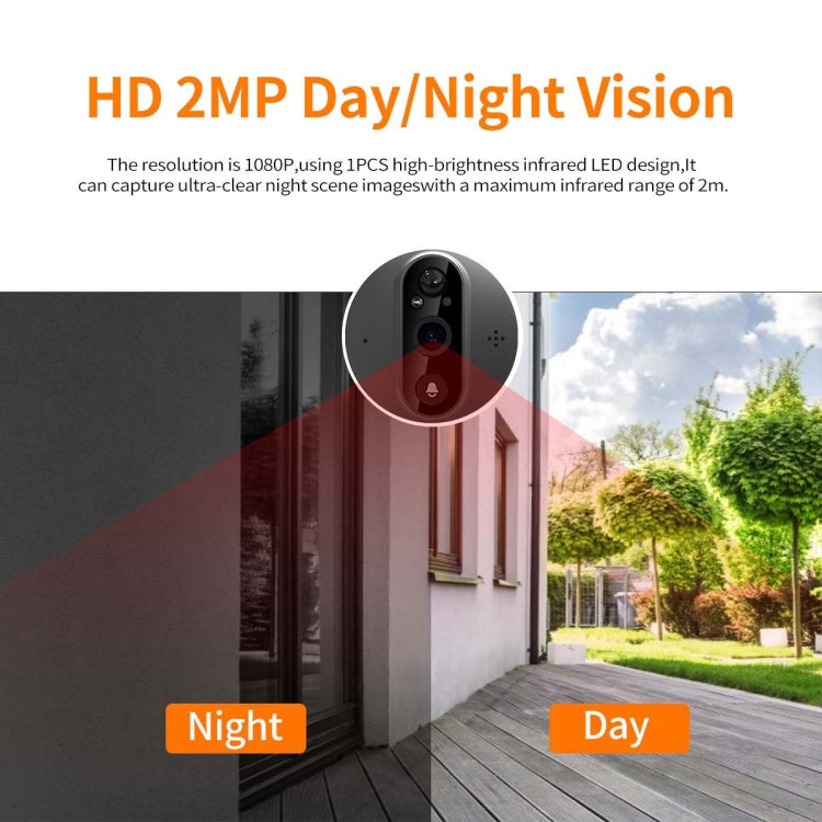 ESCAM C89 1080P 4.3 inch Smart Digital Door Viewer, Support Wide Angle PIR & Night Vision Photo