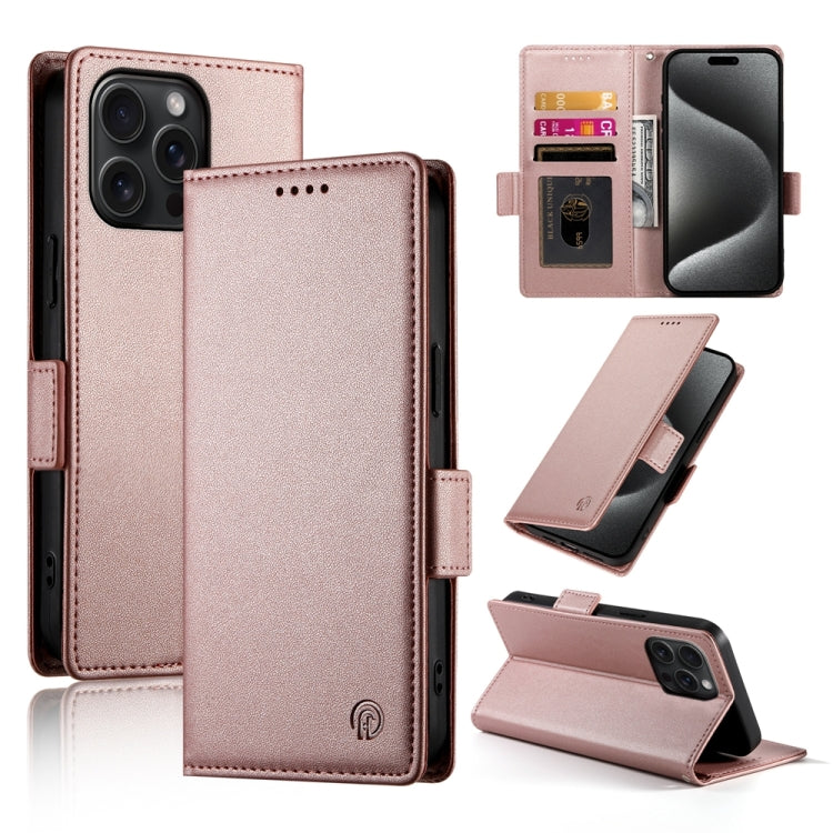 Side Buckle Magnetic Frosted Leather Phone Case, Series 2