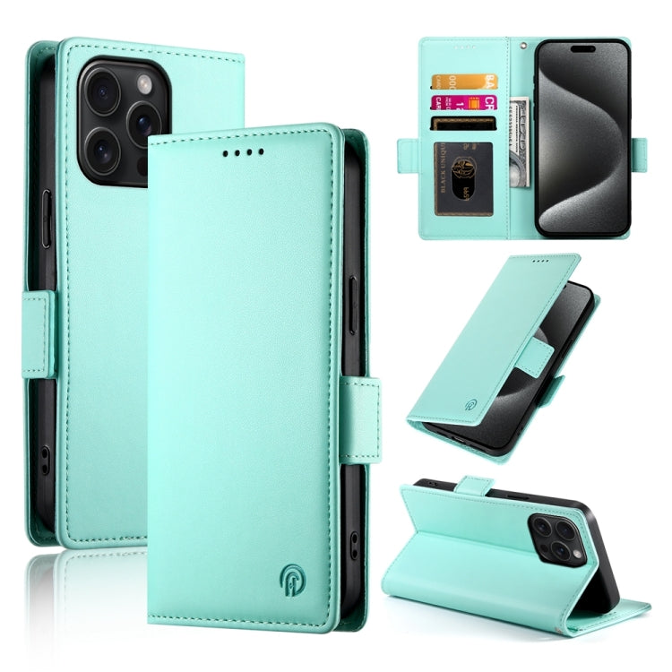 Side Buckle Magnetic Frosted Leather Phone Case, Series 2