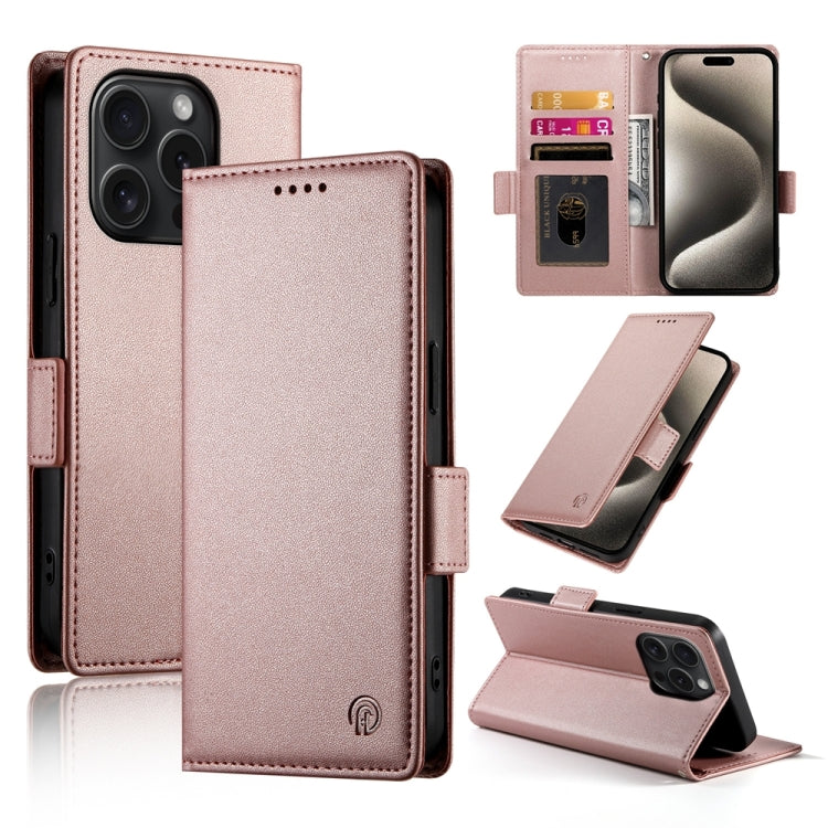 Side Buckle Magnetic Frosted Leather Phone Case, Series 7