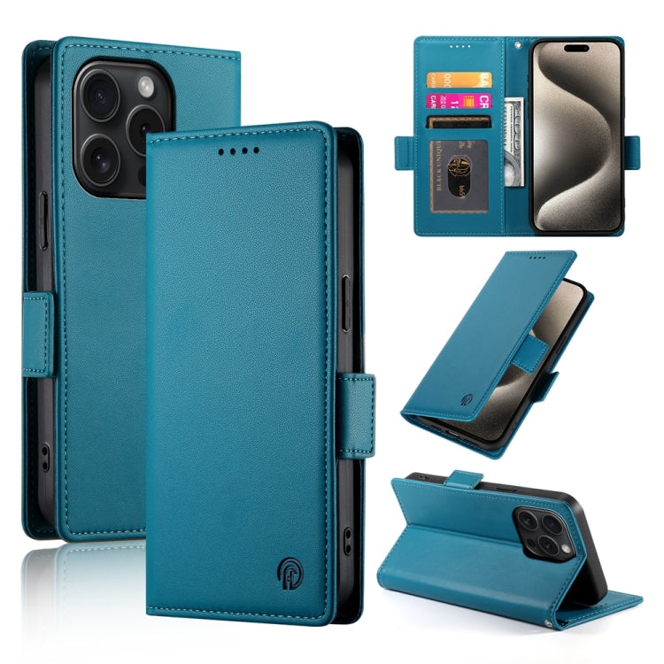 Side Buckle Magnetic Frosted Leather Phone Case, Series 7