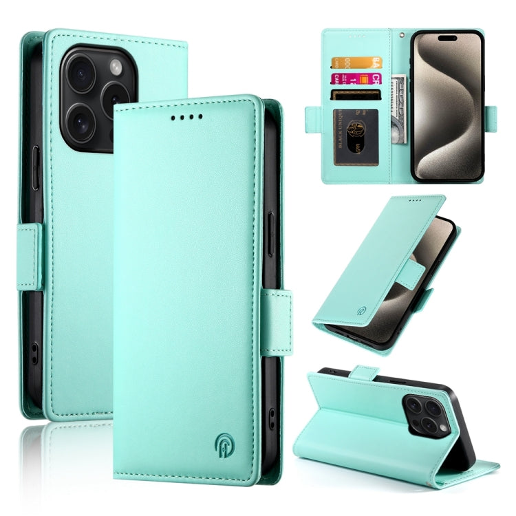 Side Buckle Magnetic Frosted Leather Phone Case, Series 7