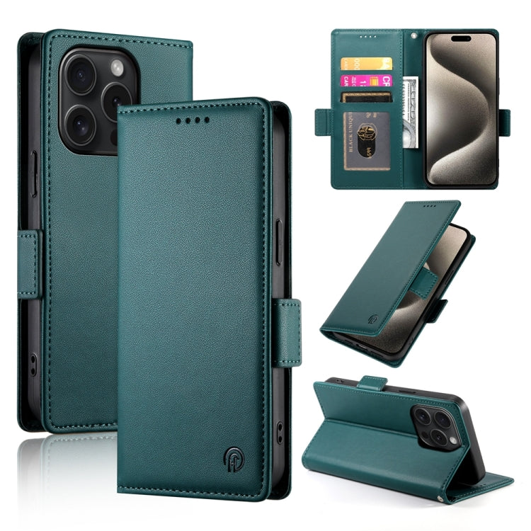 Side Buckle Magnetic Frosted Leather Phone Case, Series 7