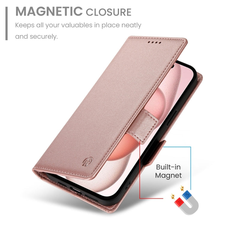 Side Buckle Magnetic Frosted Leather Phone Case, Series 6