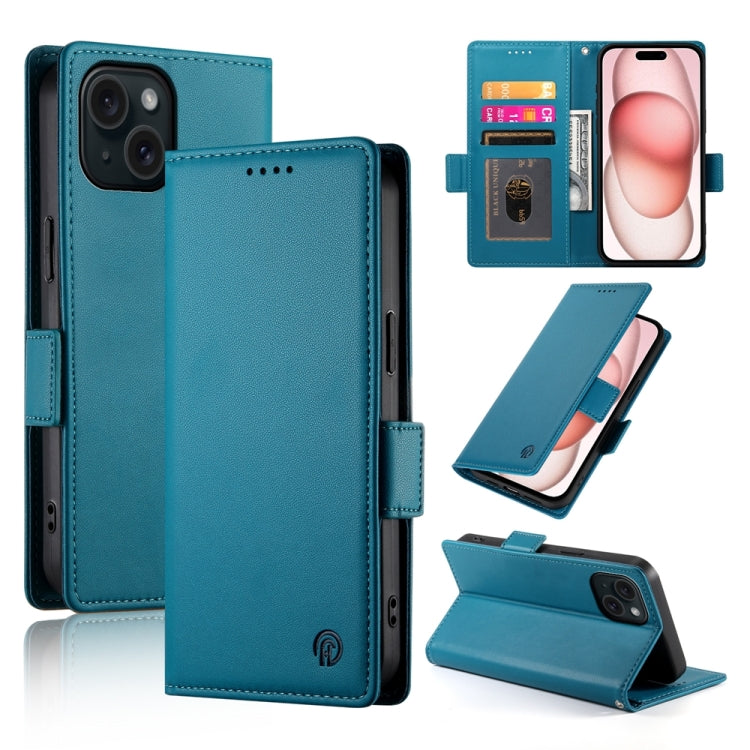 Side Buckle Magnetic Frosted Leather Phone Case, Series 6