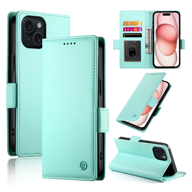 Side Buckle Magnetic Frosted Leather Phone Case, Series 6