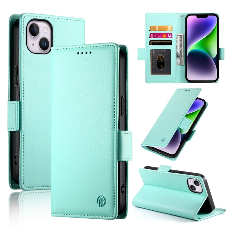 Side Buckle Magnetic Frosted Leather Phone Case, Series 9