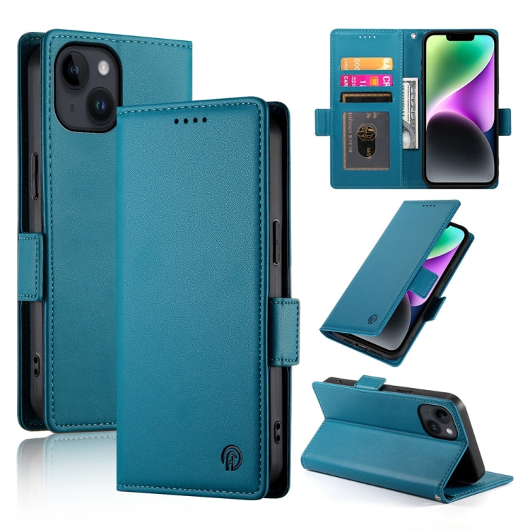 Side Buckle Magnetic Frosted Leather Phone Case, Series 3