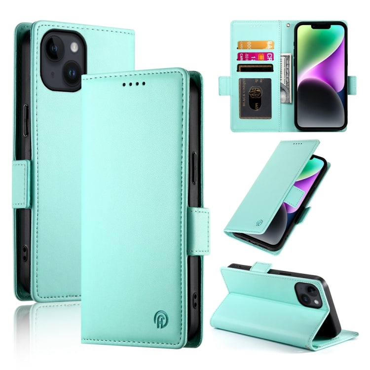 Side Buckle Magnetic Frosted Leather Phone Case, Series 3