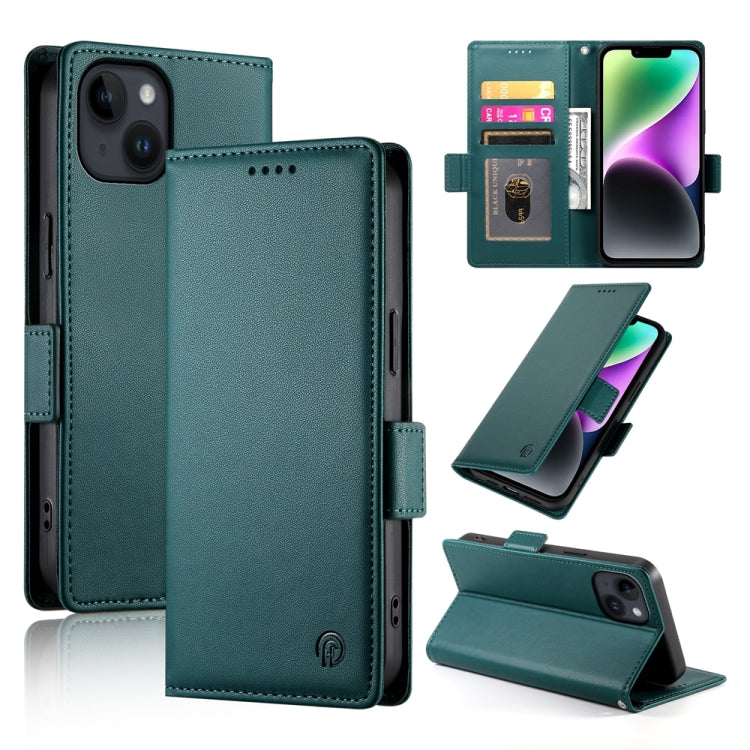 Side Buckle Magnetic Frosted Leather Phone Case, Series 3