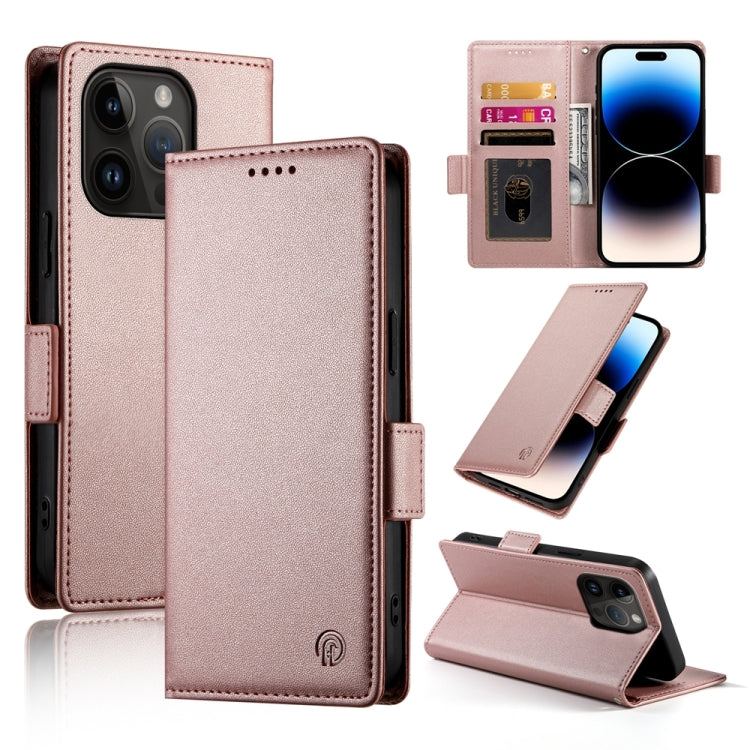 Side Buckle Magnetic Frosted Leather Phone Case, Series 7