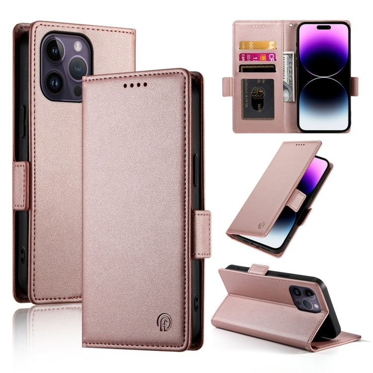 Side Buckle Magnetic Frosted Leather Phone Case, Series 4