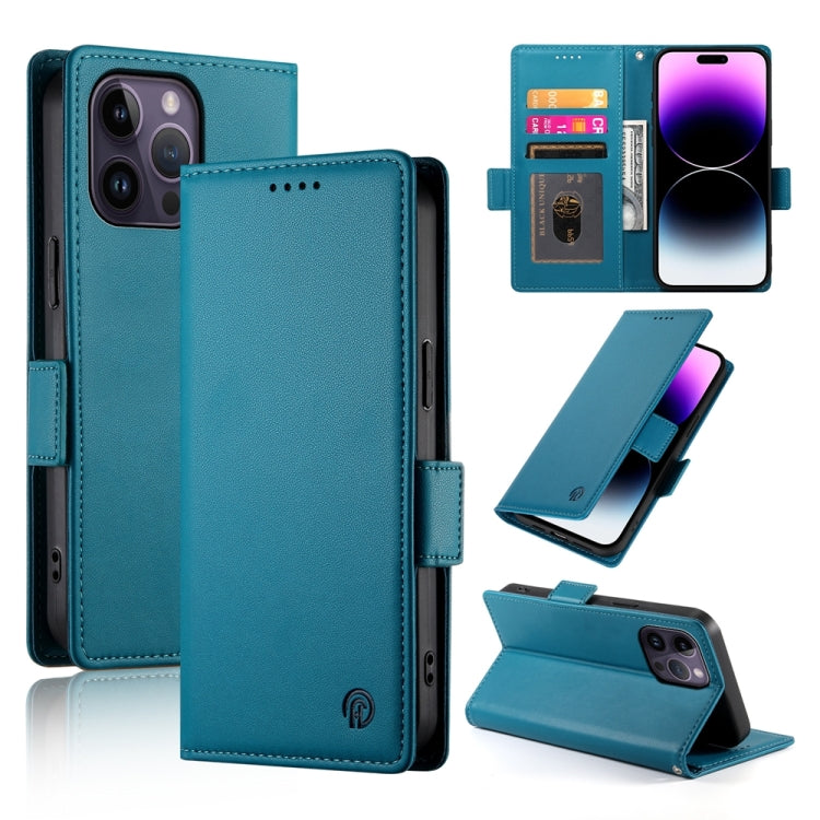 Side Buckle Magnetic Frosted Leather Phone Case, Series 4