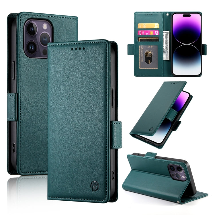 Side Buckle Magnetic Frosted Leather Phone Case, Series 4