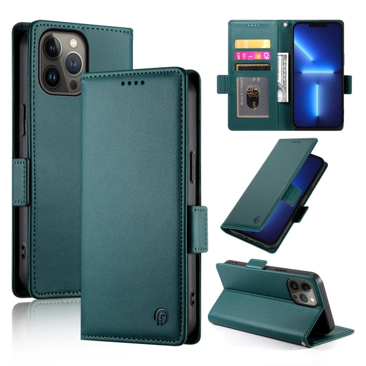 Side Buckle Magnetic Frosted Leather Phone Case, Series 3