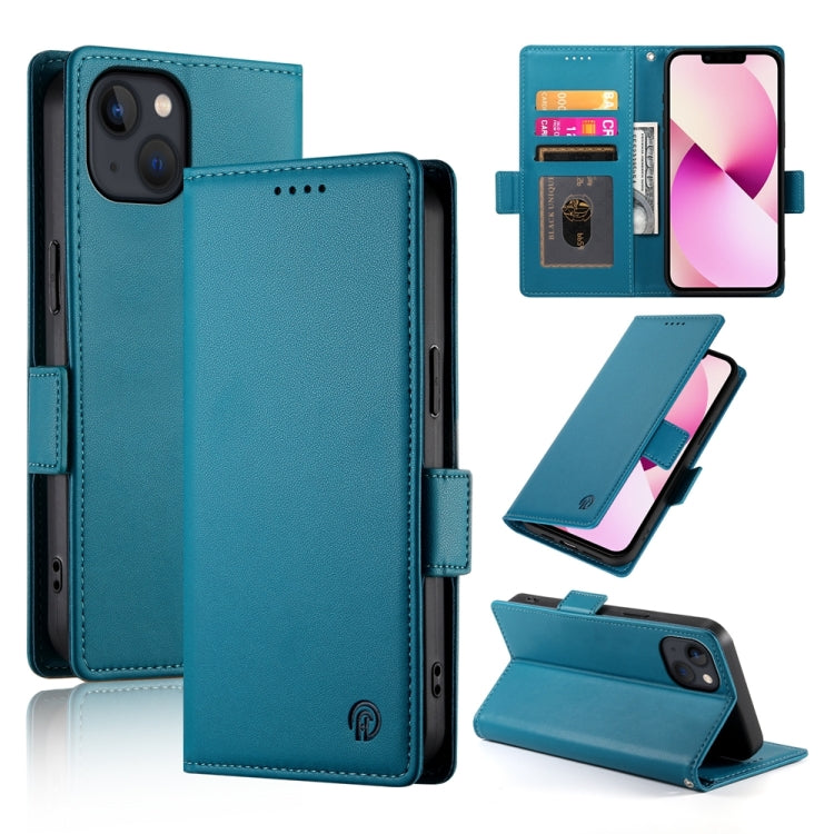 Side Buckle Magnetic Frosted Leather Phone Case, Series 9