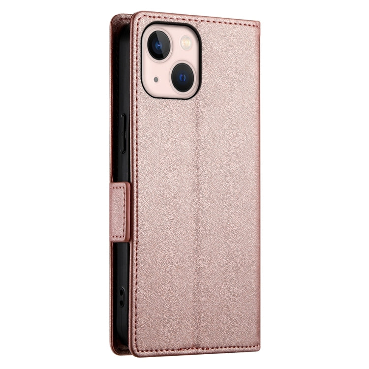 Side Buckle Magnetic Frosted Leather Phone Case, Series 8